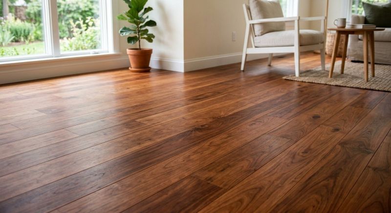 Cherry Floor Installation in Lockhart, TX