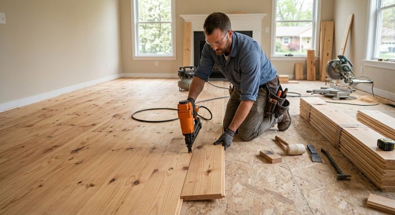 Hardwood Floor Installation in Round Rock, TX