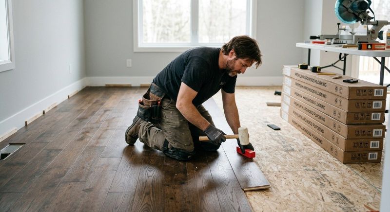 Hardwood Floor Installation in Wimberley, TX
