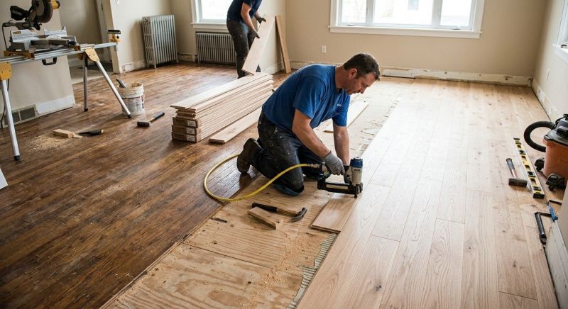 Hardwood Replacement in Del Valle, TX