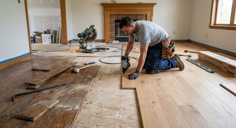 Hardwood Replacement in Austin, TX