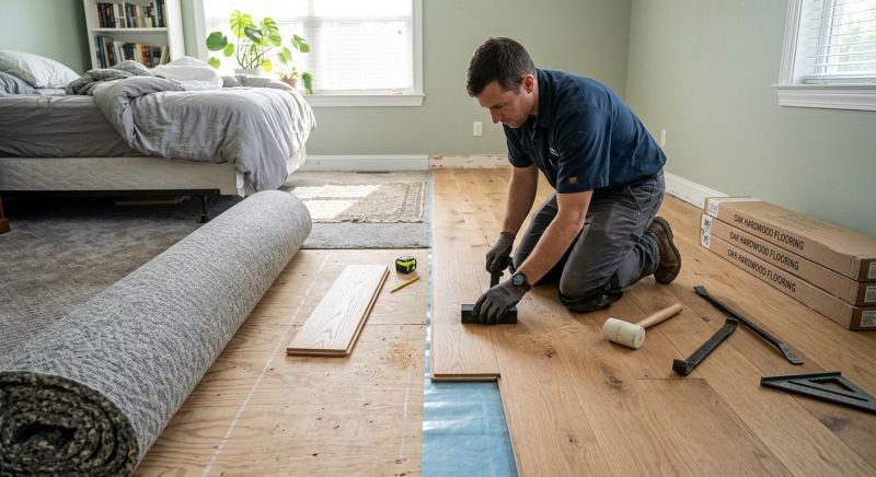 Hardwood Replacement in Manor, TX