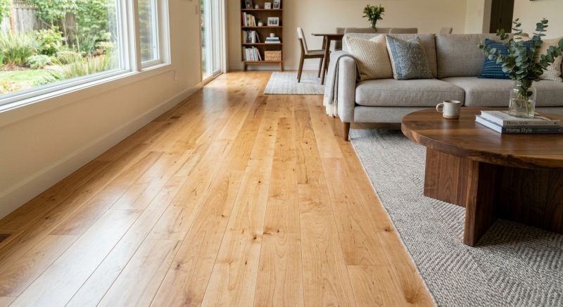 Maple Flooring Installation in San Marcos, TX