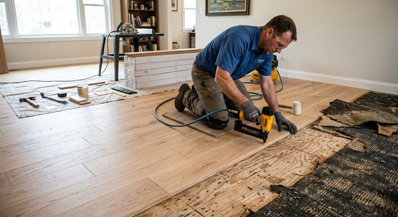 Wood Floor Replacement in Lockhart, TX