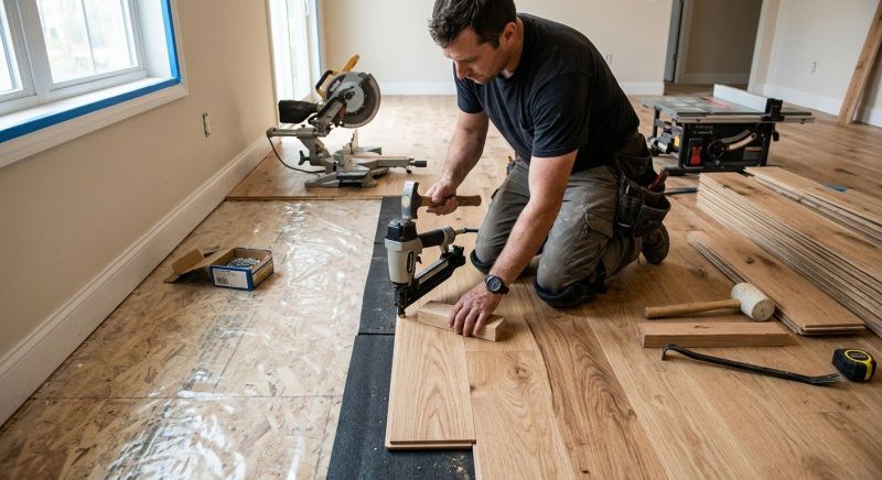 Wood Flooring Installation in Del Valle, TX