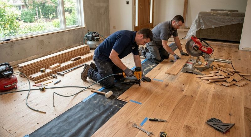 Wood Flooring Installation in Manchaca, TX