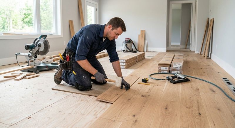 Wood Flooring Installation in Manor, TX